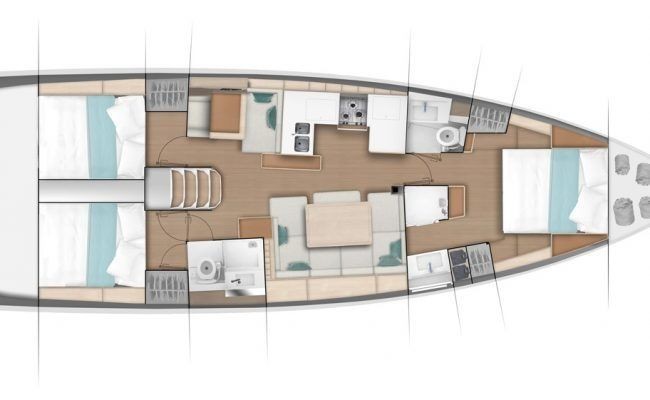 Sun Odyssey 490 - Yacht Charter Sailica