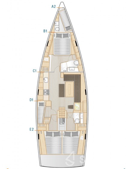 Hanse 508 - Yacht Charter Sailica