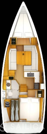 Sun Odyssey 389 - Yacht Charter Sailica