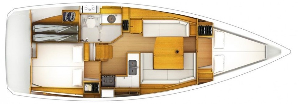 Sun Odyssey 389 - Yacht Charter Sailica