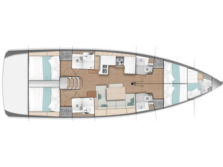 Sun Odyssey 490 - Yacht Charter Sailica