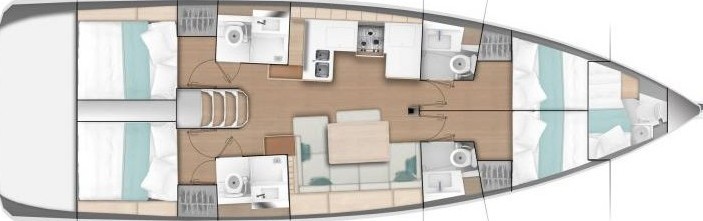 Sun Odyssey 490 - Yacht Charter Sailica
