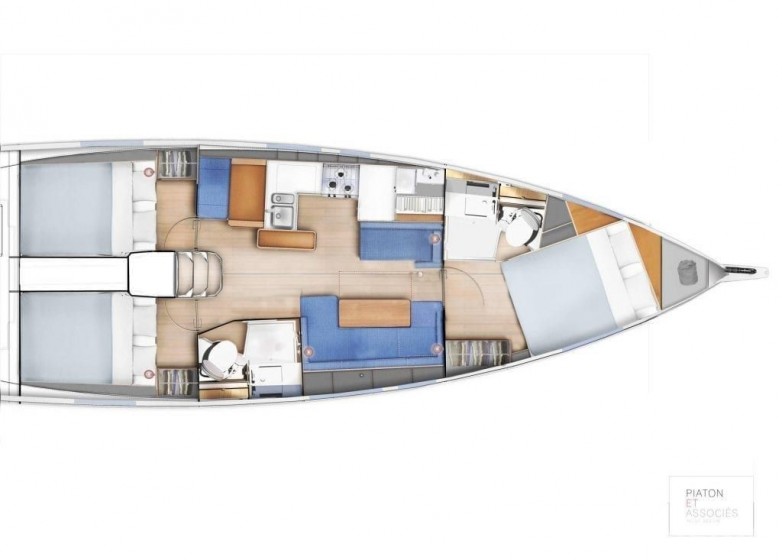 Sun Odyssey 410 - Yacht Charter Sailica