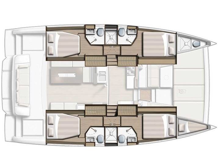 Bali 4.1 - Yacht Charter Sailica