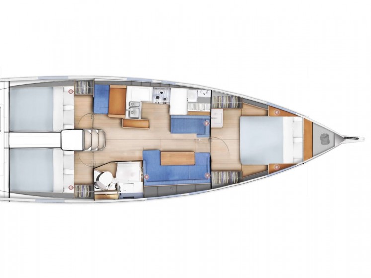 Sun Odyssey 410 - Yacht Charter Sailica