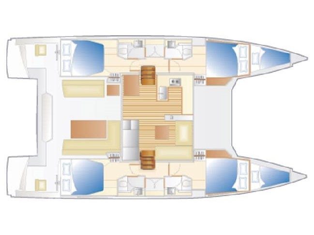 Nautitech 46 Fly - Yacht Charter Sailica
