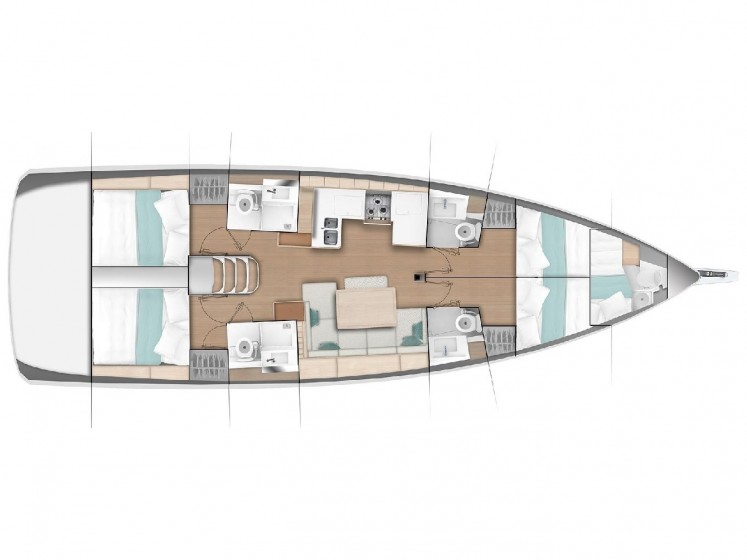 Sun Odyssey 490 - Yacht Charter Sailica
