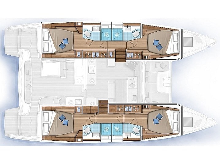 Lagoon 46  - Yacht Charter Sailica