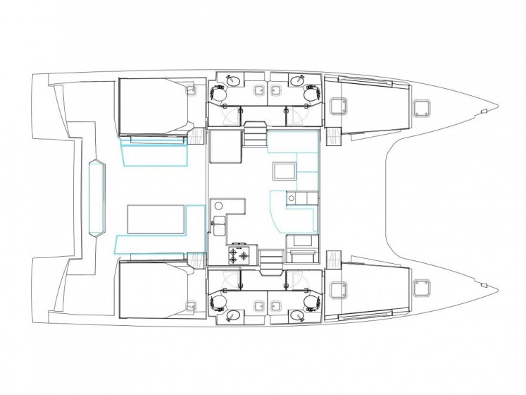Nautitech 46 Fly - Yacht Charter Sailica