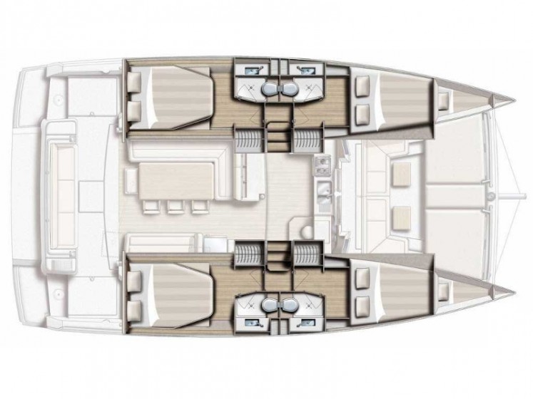 Bali 4.1 - Yacht Charter Sailica
