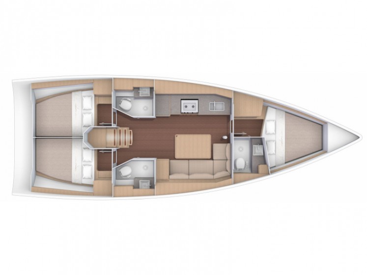 Dufour 390 Grand Large - Yacht Charter Sailica