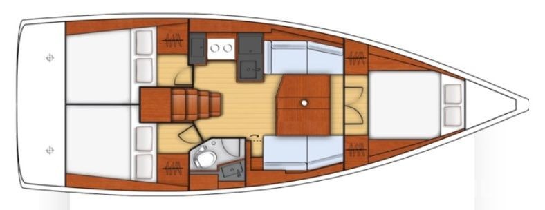 Oceanis 38.1 - Yacht Charter Sailica