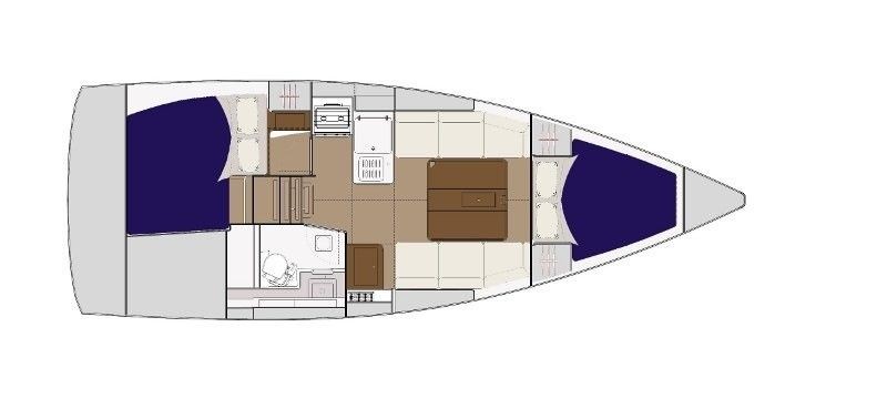 Dufour 310 GL - Yacht Charter Sailica