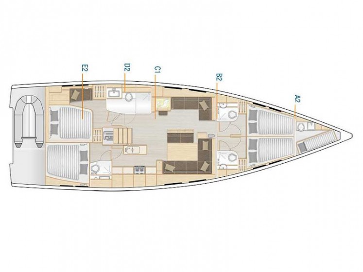 Hanse 548 - Yacht Charter Sailica
