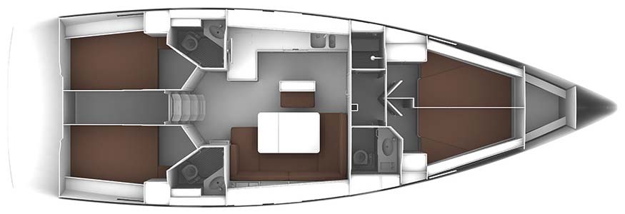 Bavaria 46 Cruiser - Yacht Charter Sailica