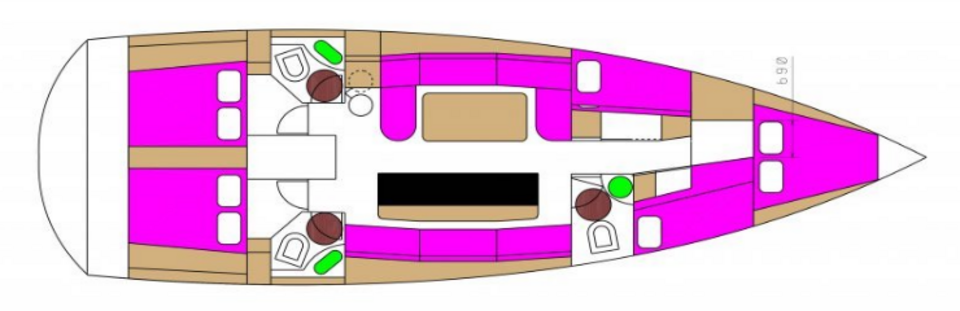 D&D Kufner 50 - Yacht Charter Sailica