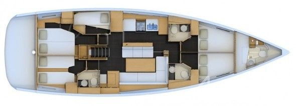 Jeanneau 54 - Yacht Charter Sailica