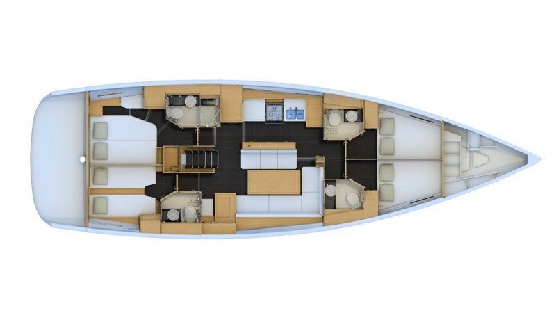 Jeanneau 54 - Yacht Charter Sailica