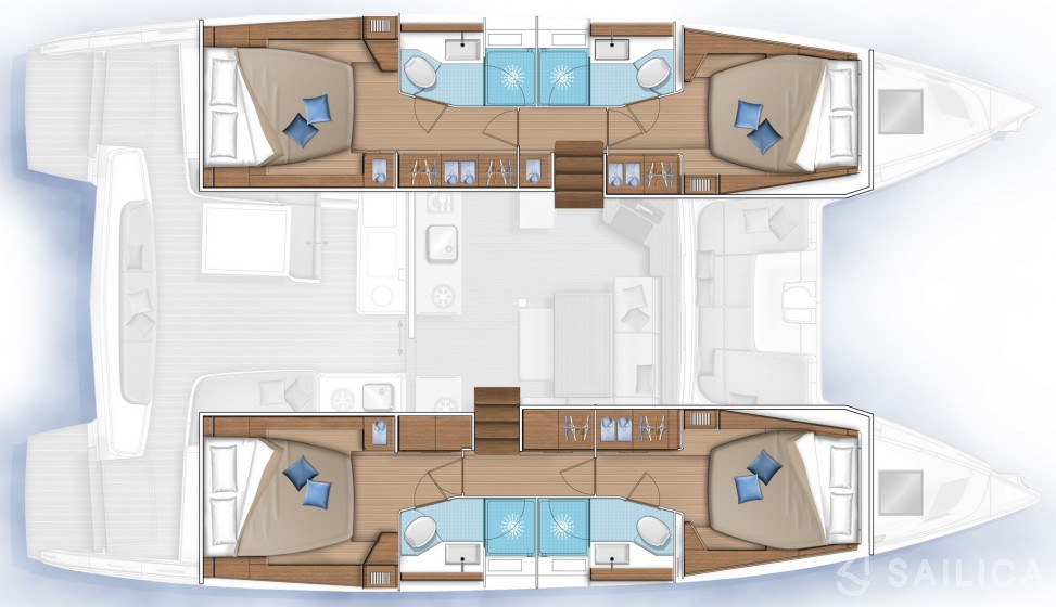 Lagoon 46  - Yacht Charter Sailica
