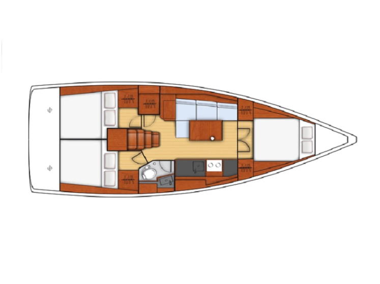 Oceanis 38.1 - Yacht Charter Sailica