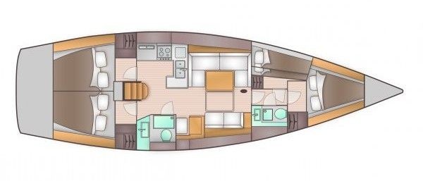 Salona 44 - Yacht Charter Sailica