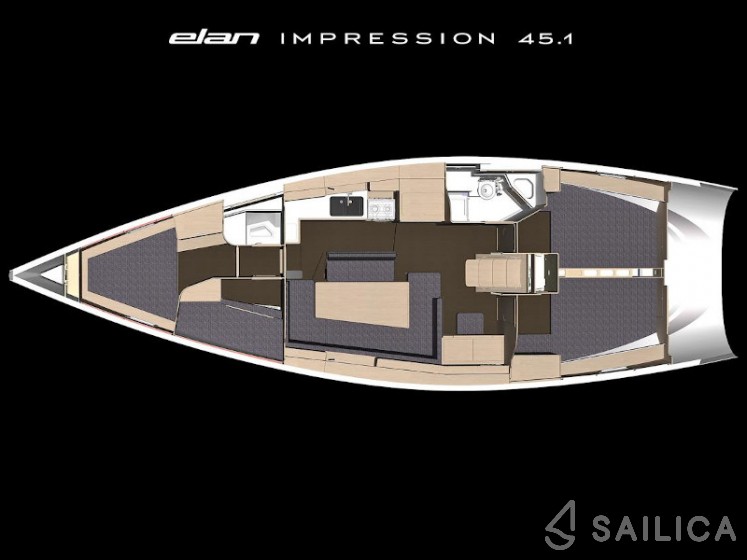 Elan Impression 45.1 - Yacht Charter Sailica