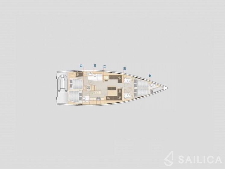 Hanse 548 - Yacht Charter Sailica