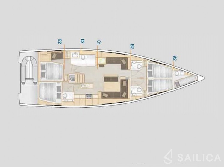 Hanse 548 - Yacht Charter Sailica