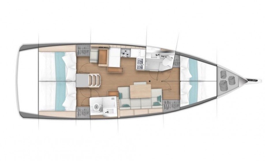 Sun Odyssey 440 - Yacht Charter Sailica