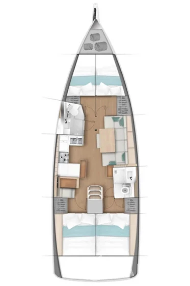 Sun Odyssey 440 - Yacht Charter Sailica