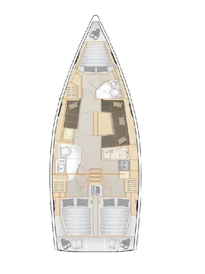 Hanse 388 - Yacht Charter Sailica