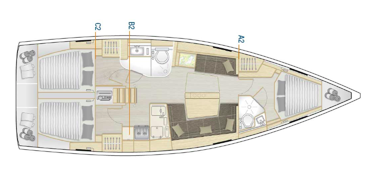 Hanse 418 - Yacht Charter Sailica