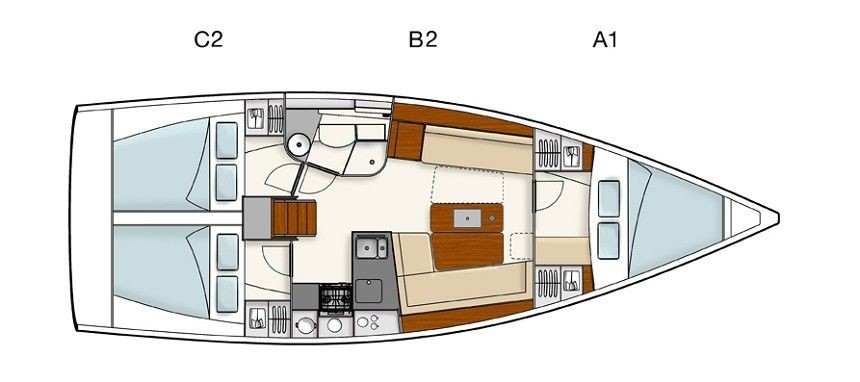 Hanse 385 - Yacht Charter Sailica