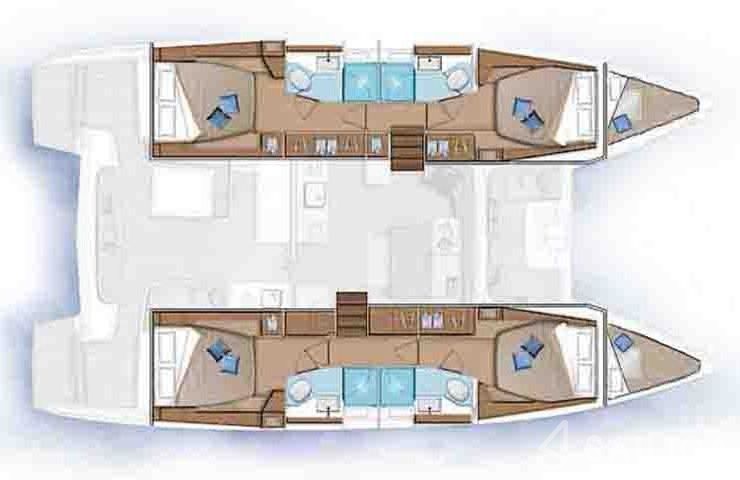 Lagoon 46  - Yacht Charter Sailica