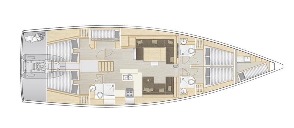 Hanse 588 - Yacht Charter Sailica