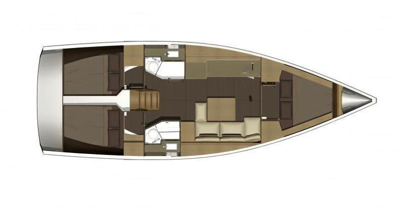 Dufour 382 GL - Yacht Charter Sailica