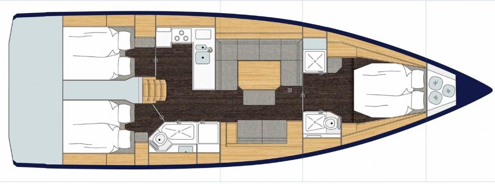Bavaria C45 Style - Yacht Charter Sailica