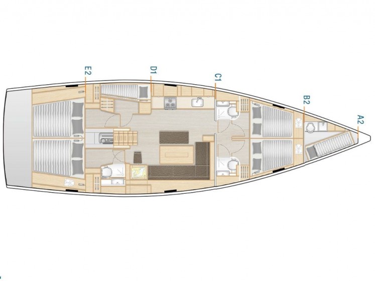 Hanse 508 - Yacht Charter Sailica