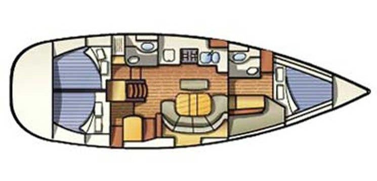 Oceanis 411 Celebration - Yacht Charter Sailica
