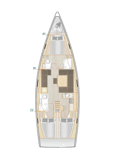 Hanse 458 - Yacht Charter Sailica