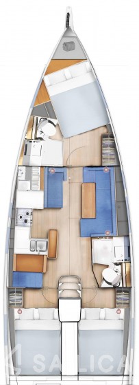 Sun Odyssey 410 - Yacht Charter Sailica