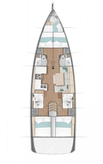 Sun Odyssey 490 - Yacht Charter Sailica
