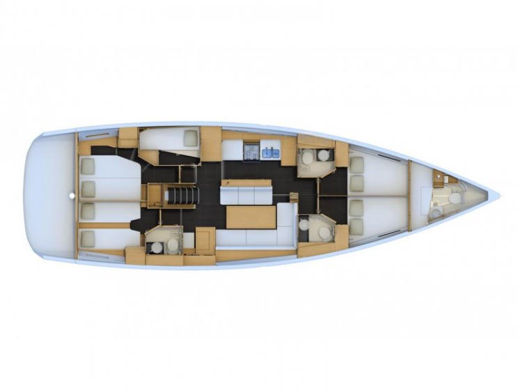 Jeanneau 54 - Yacht Charter Sailica