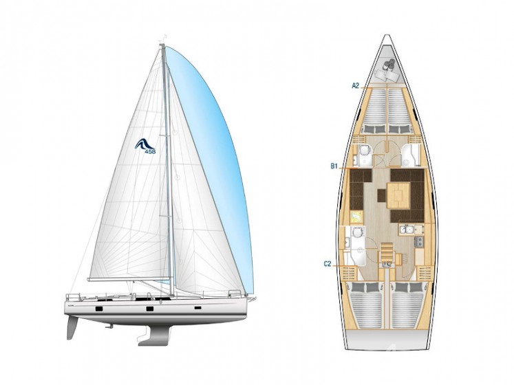 Hanse 458 - Yacht Charter Sailica