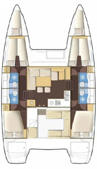 Lagoon 400 S2 - Yacht Charter Sailica