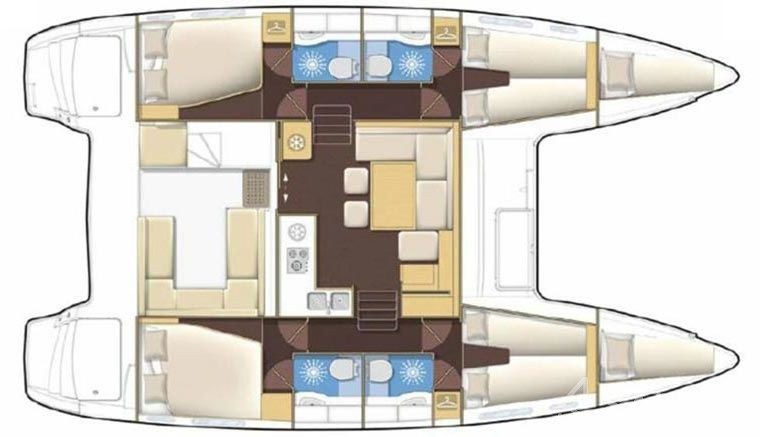 Lagoon 400 S2 - Yacht Charter Sailica