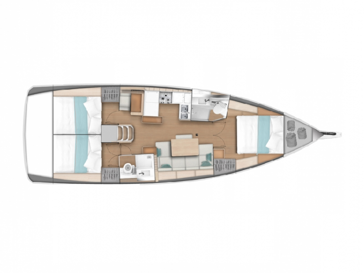 Sun Odyssey 440 - Yacht Charter Sailica