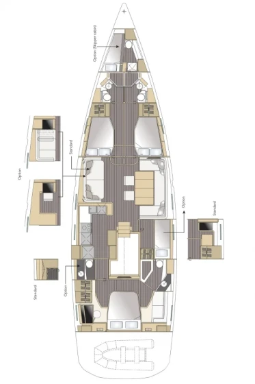 Jeanneau 64 - Yacht Charter Sailica