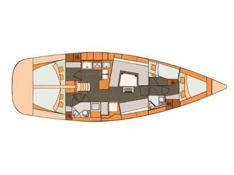 Elan Impression 45.1 - Yacht Charter Sailica