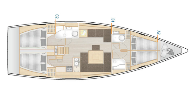 Hanse 458 - Yacht Charter Sailica